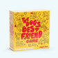 A yellow "The Dog's Best Friend" board game box with red lettering  